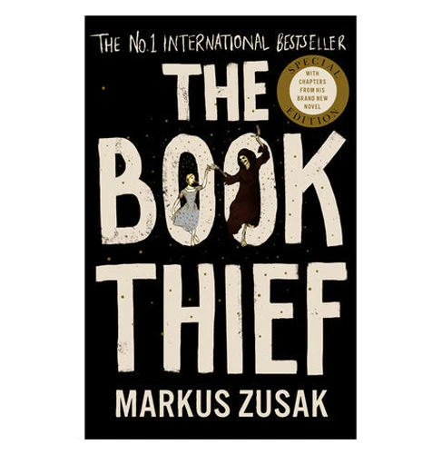The Book Thief by Markus Zusak by Author’s book & bookmarks – book cover