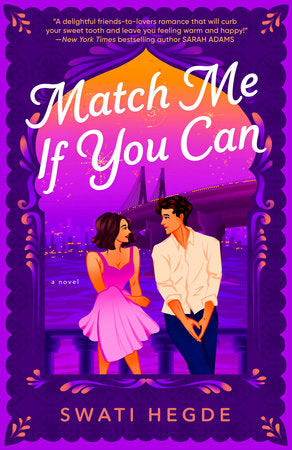 Match Me If You Can by Swati Hegde by Author’s book & bookmarks – book cover