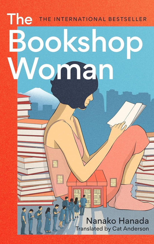 The Bookshop Woman by Nanako Hanada by Author’s book & bookmarks – book cover