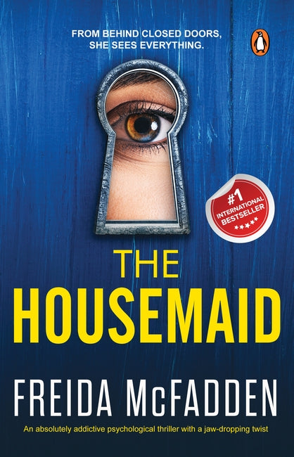 The Housemaid by Freida McFadden by Author’s book & bookmarks – book cover