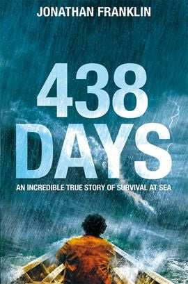 438 Days by Jonathan Franklin by Author’s book & bookmarks – book cover
